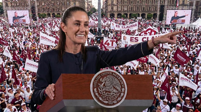 Claudia Sheinbaum convoca a mitin en 32 plazas por informe de gobierno