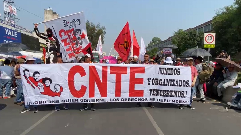 Segob y SEP ofrecen mesa de trabajo a la CNTE ante huelga