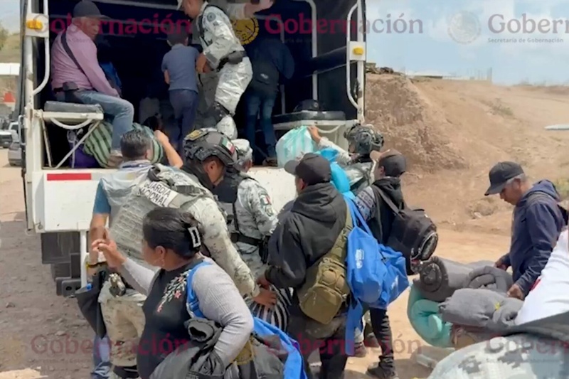 Retorno de desplazados en Chilapa: Operativo federal asiste a 120 pobladores