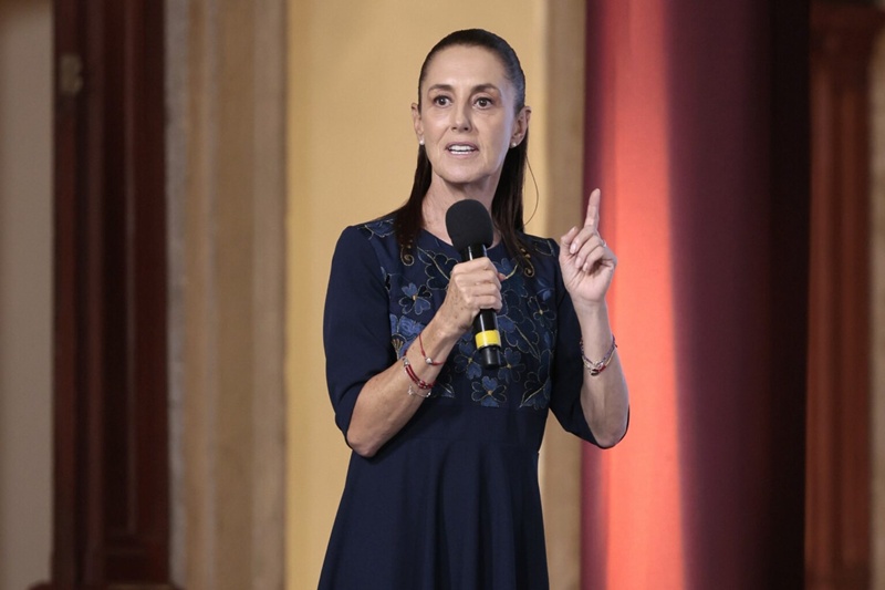 Claudia Sheinbaum defiende reforma constitucional para anular elecciones por intervencionismo extranjero