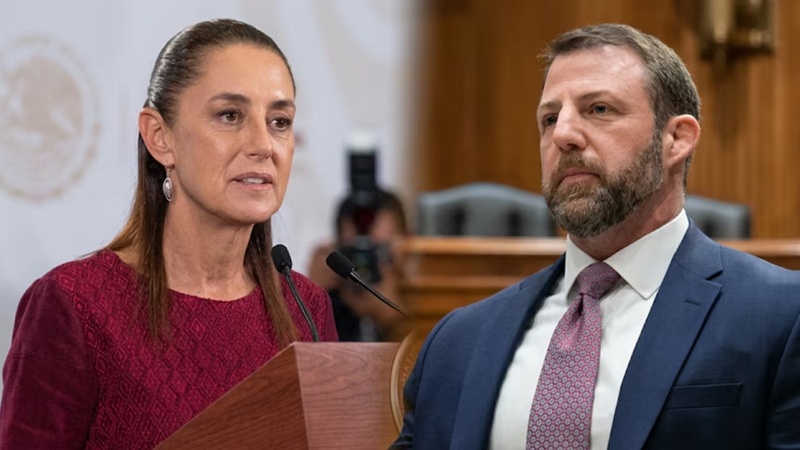 Claudia Sheinbaum rechaza subordinación ante elogios de Washington por seguridad