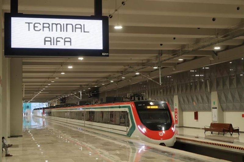 Tren Lechería-AIFA supera el millón de pasajeros en primer mes y medio
