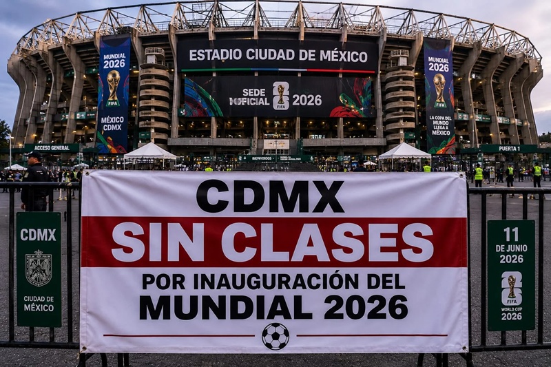 CDMX suspende clases el 11 de junio por inauguración del Mundial