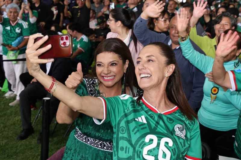 Sheinbaum revela dónde verá el partido de México vs. Corea del Sur