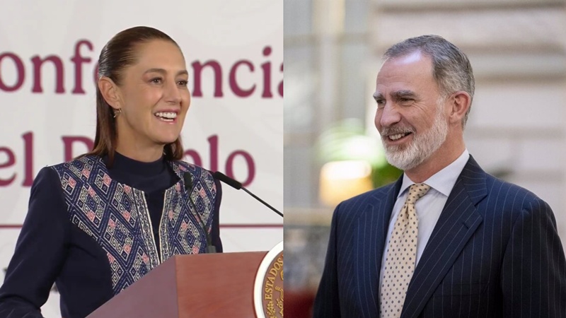 Claudia Sheinbaum recibirá al rey Felipe VI en la Ciudad de México