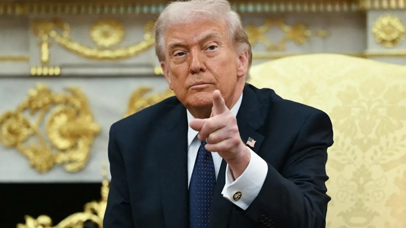 Donald Trump difunde avance de acuerdo para detener hostilidades con Irán