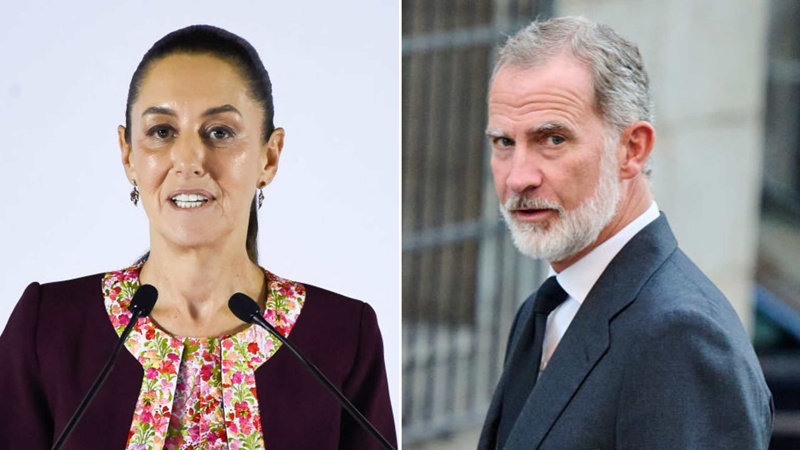 Sheinbaum prevé reunión con el rey Felipe VI en la CDMX