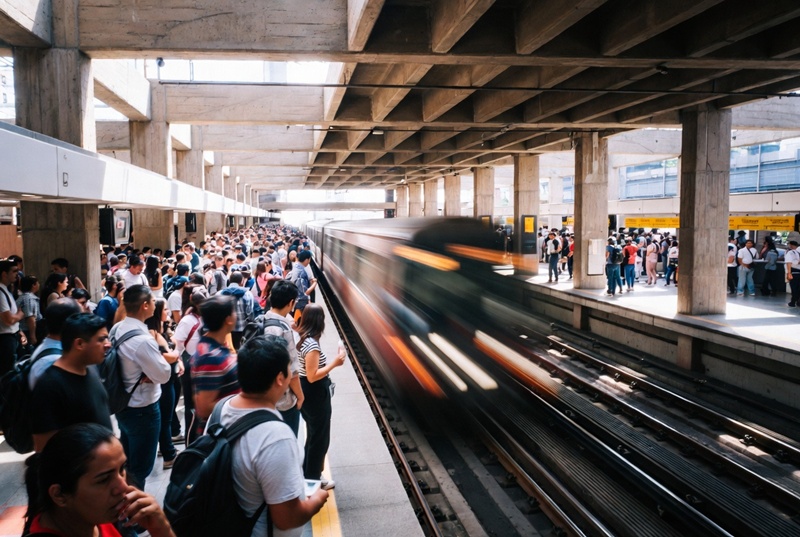 Metro CDMX registra retrasos y alta afluencia hoy 14 de julio