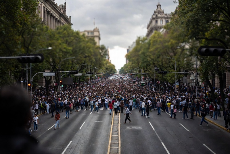 Movilidad CDMX opera al 60% por marcha y protocolo de lluvias