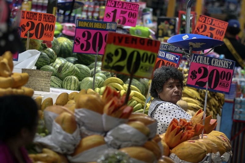 Inflación en México cae a 3.55 por ciento en primera quincena de junio