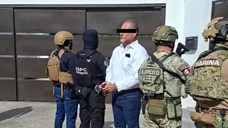 Detienen a Pedro Mendívil, exdirector de policía de Mexicali, por desaparición forzada
