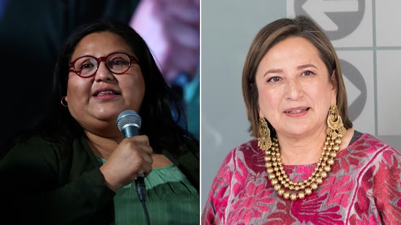 Citlalli Hernández y Xóchitl Gálvez debaten sobre huachicol y uso de IA