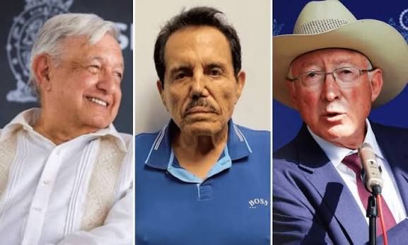 Ken Salazar afirma que AMLO no respondió tras captura del Mayo Zambada