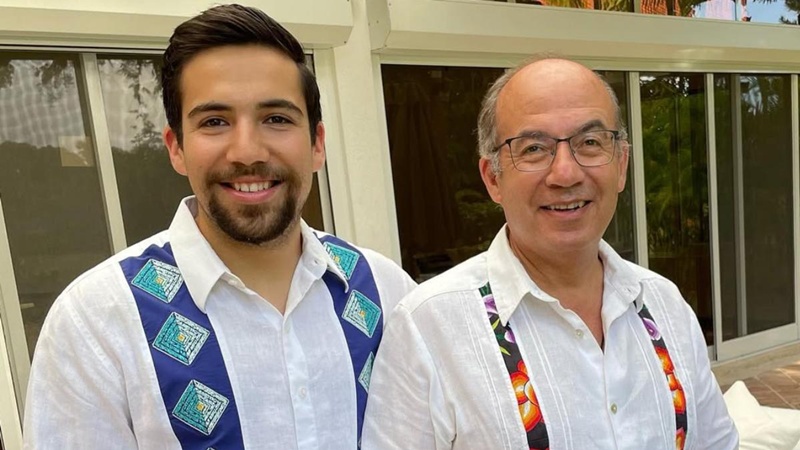 Hijo del expresidente Felipe Calderón critica a Sheinbaum por viaje a final del Mundial