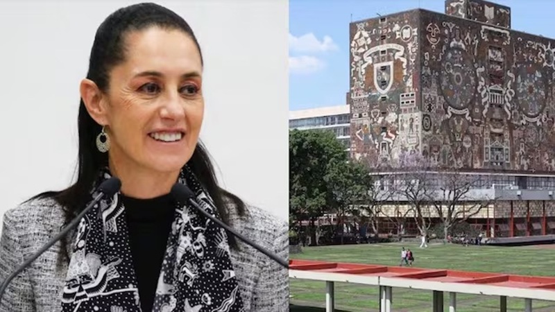 Sheinbaum y la UNAM enfrentan posturas encontradas por crisis en examen