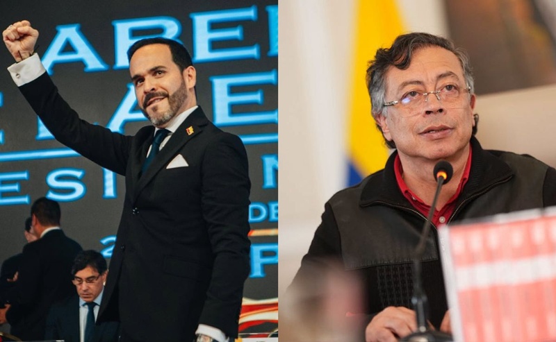 De la Espriella suspende transición presidencial en Colombia tras denuncias de Petro