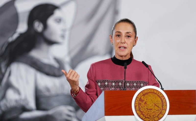 Sheinbaum demanda a EE UU no usar a México en campañas