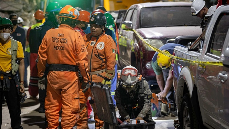 Topos México concluyen rescate en Venezuela al cerrarse ventana de supervivencia
