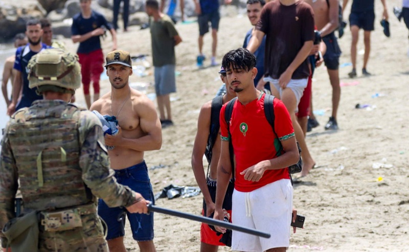 Retornan a Marruecos el 90% de los migrantes que ingresaron a Ceuta