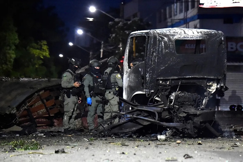 Ataque con explosivos deja 11 heridos en Cúcuta, Colombia