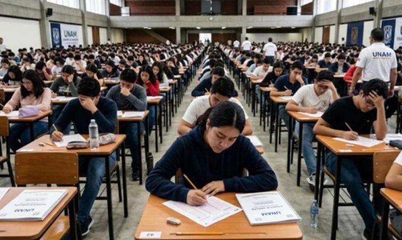 UNAM aplica examen presencial tras detectar inconsistencias en prueba en línea