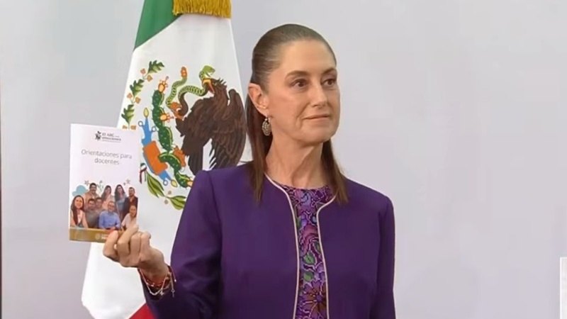Sheinbaum pone el regreso a clases al centro de su conferencia