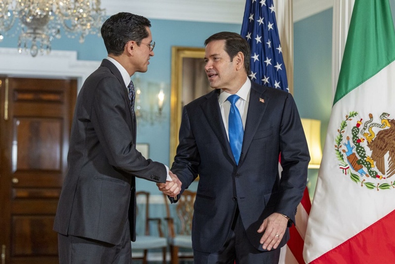 Marco Rubio recibe a Velasco en medio de tensión arancelaria